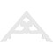 Ekena Millwork Pitch Brontes Architectural Grade PVC Gable Pediment, 36"W x 21"H x 1"P (14/12) GPP036X021X100BRO - alternate 4